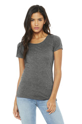 BELLA+CANVAS® Women’s Triblend Short Sleeve Tee - Grey Triblend - S